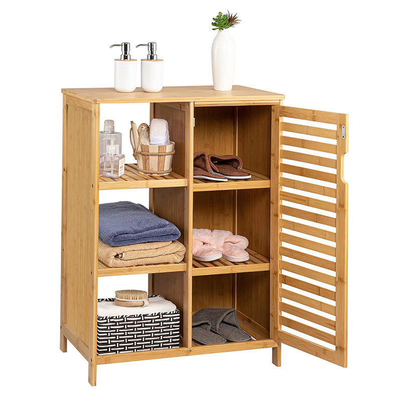 Crumrine Bamboo Bolt Bathroom Cabinet