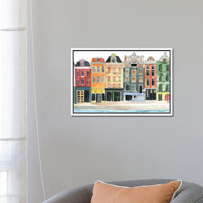 Amsterdam 1 Piece Wall Art on Canvas