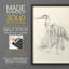«Waterbird S Carnets de croquis II», reproduction encadrée - bois massif-2067506459-2067506456