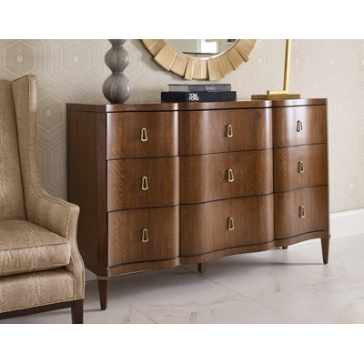 Commode 9 tiroirs l 64 po