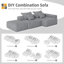 Canapé modulaire surdimensionné Modern-278998166