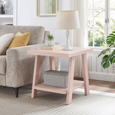 Table de bout avec tablette Contemporary