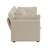 2 Piece Loveseat Set (Beige)