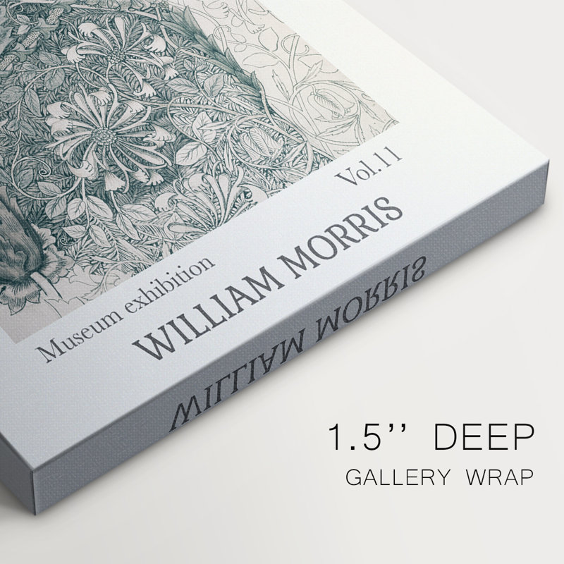 William William Gallery, toile tendue avec toile, H 18 po x l 12 po