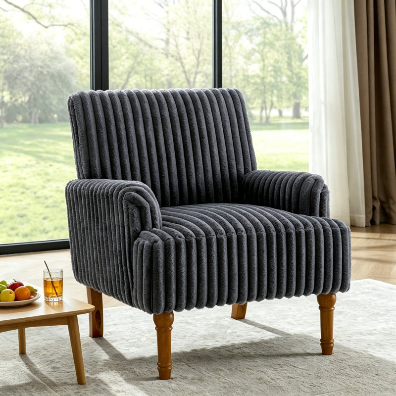 Chaise d'appoint rembourrée