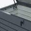 CLIY 62cm W Steel Deck Box in Grey