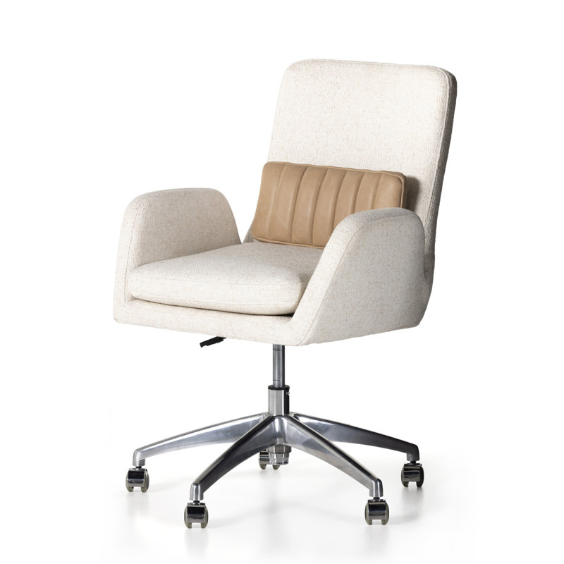 Leda Swivel Task Chair, Omari Natural