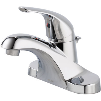 Principlas Centerset Bathroom Faucet with Drain Assembly