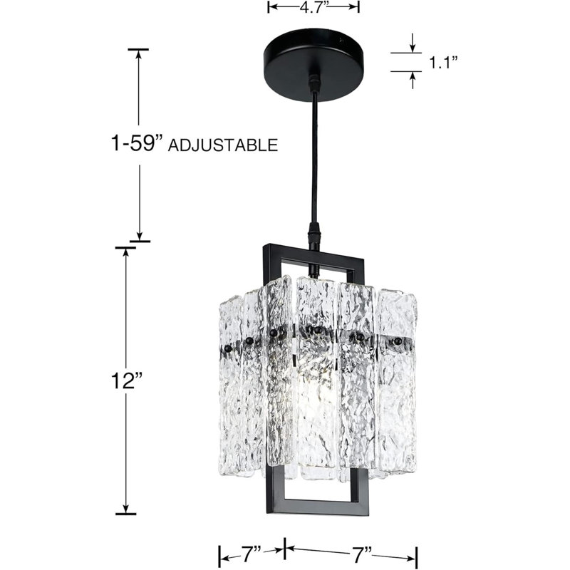 Black Crystal Chandelier Kitchen Island