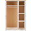 Amaru 3 Door Solid Wood Wardrobe