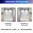 55-61“ W x 76” H North American Frameless Double Sliding Matte Black Shower Door With Adjustable Soft Closing Function 8mm Tempered Glass With Nano Easy Cleaning And Stick Explosion-proof Menbrance