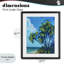 «Cerulean Sky & Palms», reproduction encadrée sous verre, conception de Dan Meneely-1536464843-1536464853
