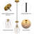1 - Light Luxury Raindrop Single Pendant-1748798370
