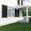 Volets rustiques en faux bois à quatre planches-88966513-88966514-71284466