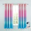 Mermaid Two Panel 66x72 Inch Curtains