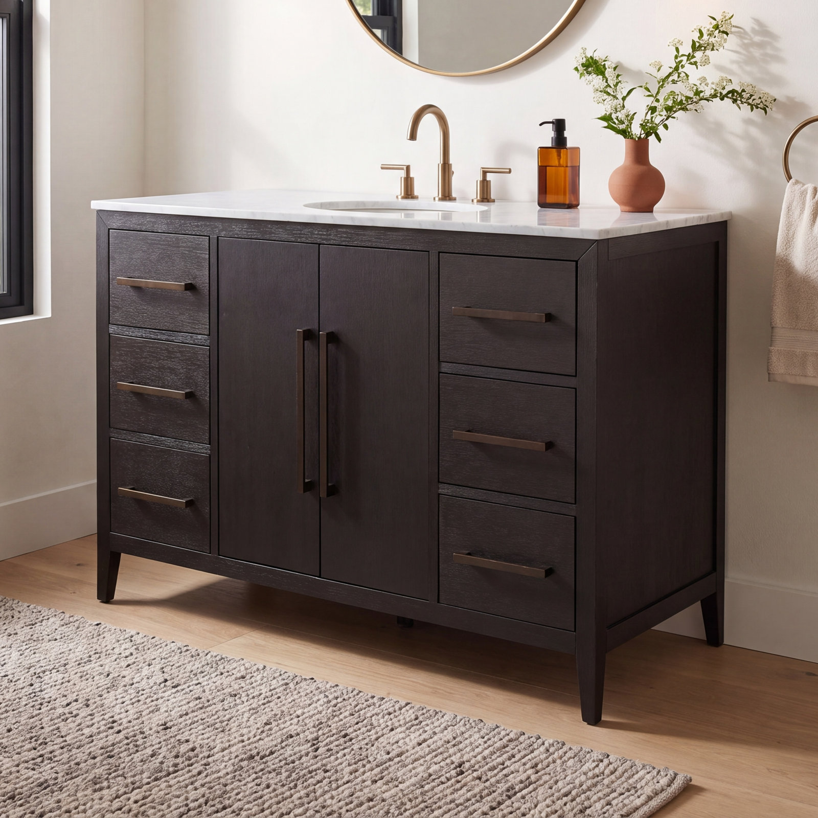 Alsup 48'' Single Bathroom Vanity