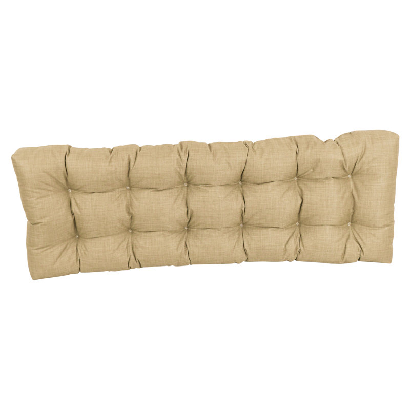 Outdoor 5'' Bench Seat Cushion, Sandstone, 55" W x 19" D