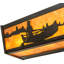 Rustic Lodge 4 - Light Bath Bar