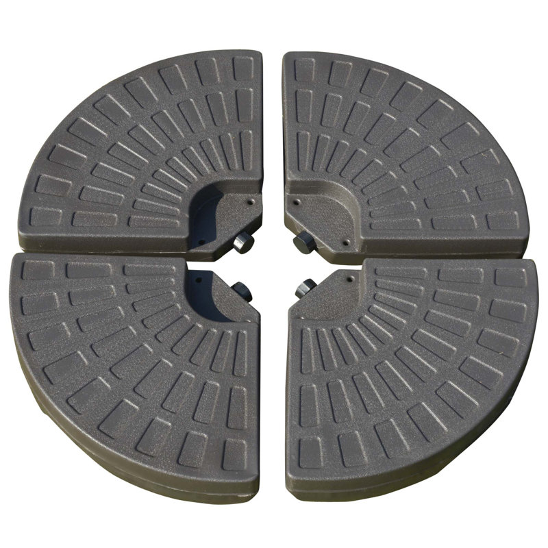 Versatile Patio Umbrella Base with Heavyweight Options and User-Friendly Design
