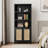 Marliee 70.9'' H Bohemian - Inspired Rattan Bookcase with Storage Cabinet and Adjustable Shelves-102716425-122534210