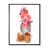 Black Floater Frame Canvas