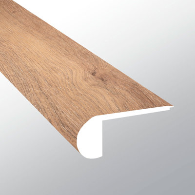 Riverside Retreat 0.75 in. T x 94 in. L x 2.75 in. W Luxury Vinyl Flooring Trim Flush Stair Nose