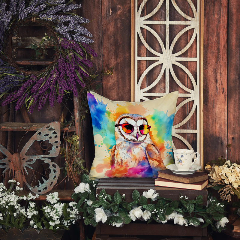 Coussin Hippie, H 14 po x l 14 po