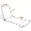 Coussins de chaise d'extérieur 1 pièce