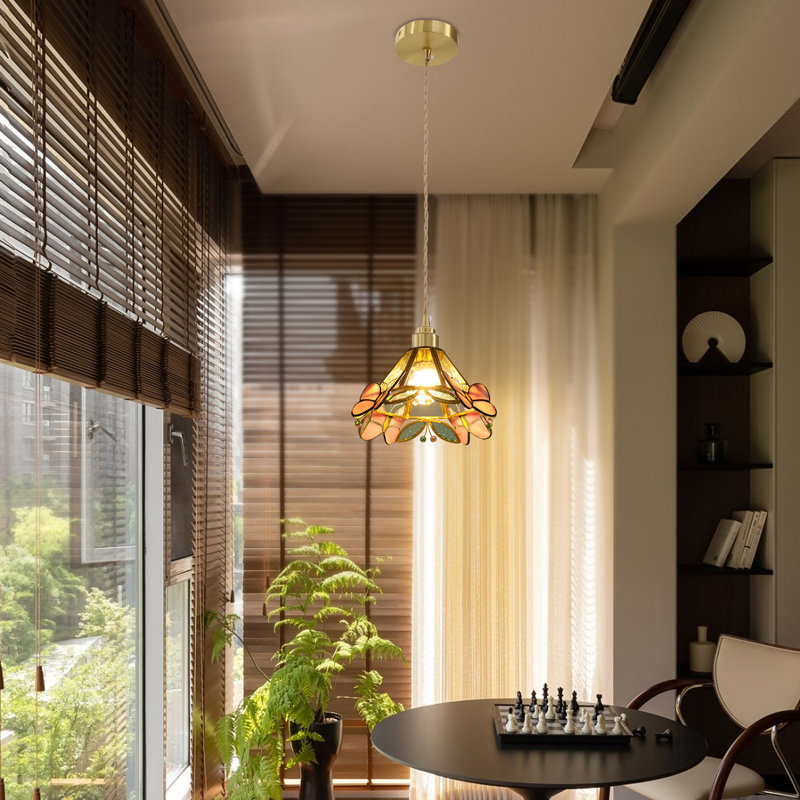Luminaire suspendu moderne en verre élégant