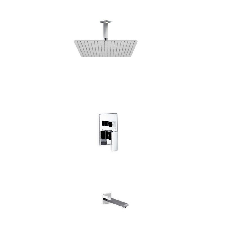 Complete Shower System with Rough in-Valve