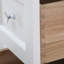 Tilford 36" Single Bathroom Vanity Set with White Cabinet and Carrara Marble Countertop-1178591876-1185249945
