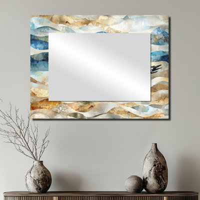 Coastal Seagull The Watchful Gull I - Animals Mirror Wall Decor - Printed On Metal
