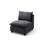 Modern Sectional Sofa,L-Shape Linen Fabric Corner Couch Set With Convertible Ottoman For Living Room, Apartment, Office-52495155