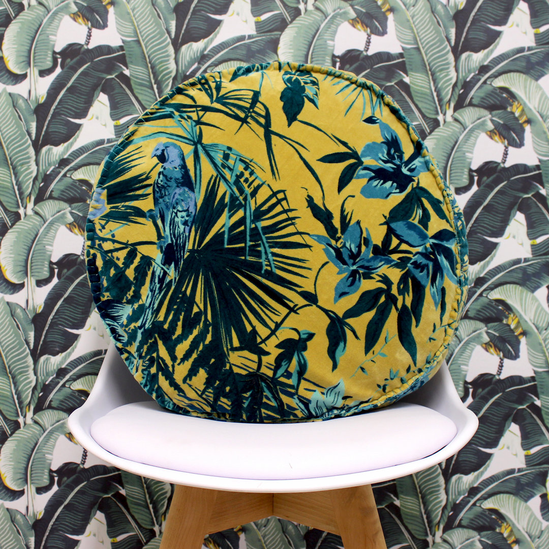 Amazon Jungle Cotton Cushion Cover