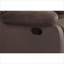 Causeuse | Structure transitionnelle en microfibre 2 places, support lombaire, base en acier inoxydable | Beige | Salon