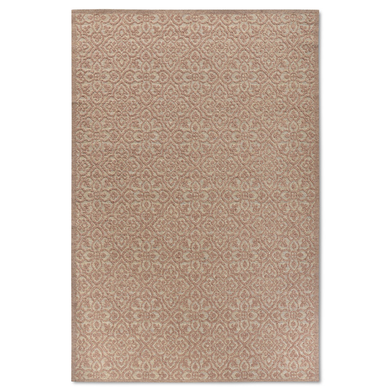 , Orange , Damask Kollektion 1883 Machine Woven Area Rug, Rectangle 200 x 290cm