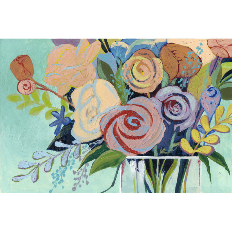 Vivid Convergence II - Wrapped Canvas Art Prints, 51cm H x 76cm W x 3.8cm D