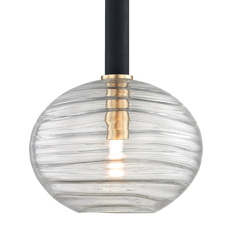 Breton 1 - Light Pendant, Aged Brass
