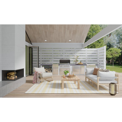 Perci Striped Indoor/Outdoor Rug