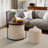 Coffee Table Set With 2 Stools-939469044