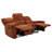 Navarro Chenille Upholstered Reclining Sofa Burnt Orange-1560062578
