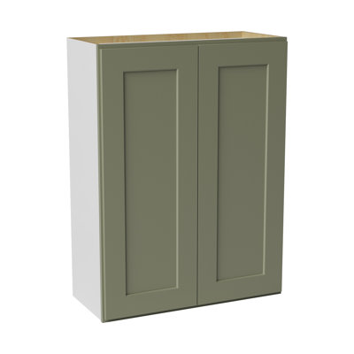 Ready to Assemble Solid Wood Shaker Wall Kitchen Cabinet