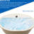 19"x16" Oval Shape Ceramic Bathroom Sink - Pure White Undermount Lavatory Basin With Overflow, Low Absorption, Acid Resistance, No Faucet Holes, Practical Choice Stylish Design