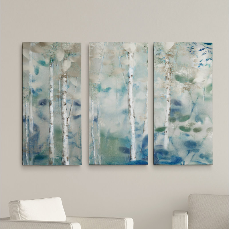 Zen Forest II-multi-pièces sur toile, H 24 po x l 36 po x P 1,5 po