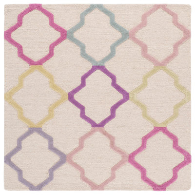 Tapis en laine indienne touffeté à la main pour enfants Thomaston