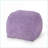 Square Pouf, Modern Extra Plush Microfiber Chenille Seating | Lavender | Microfiber-51013879