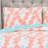Dina Coral Cotton 3 Piece Reversible Quilt Set-26549160
