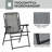 Outdoor Patio Folding Chairs Set of 2