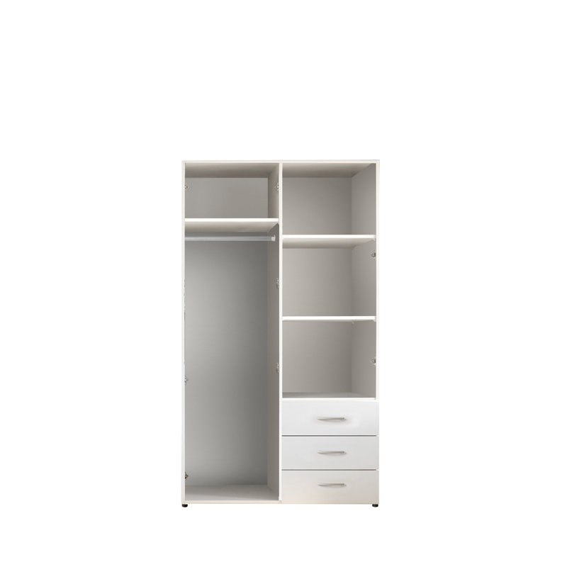 2 Door Manufactured Wood Wardrobe