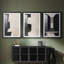 ABSTRACT Series DCLXVII - Impression personnalisée de qualité supérieure avec passe-partout - 3 pièces-986888582
